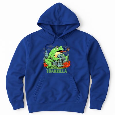 Japanese Toadzilla Monster Frog Attack Hoodie