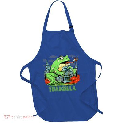 Japanese Toadzilla Monster Frog Attack Apron