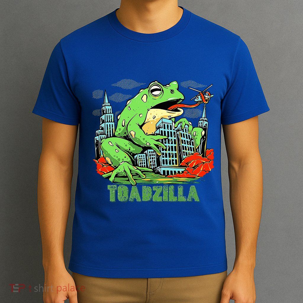 Japanese Toadzilla Monster Frog Attack T-Shirt