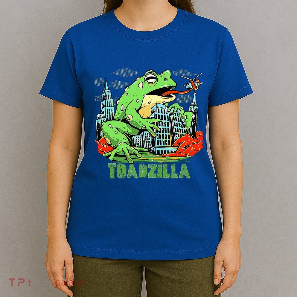 Japanese Toadzilla Monster Frog Attack T-Shirt