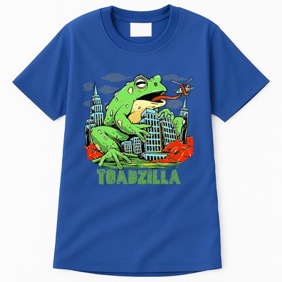 Japanese Toadzilla Monster Frog Attack Tall T-Shirt
