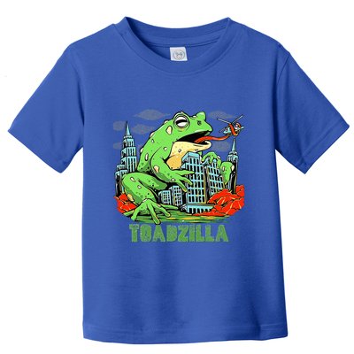 Japanese Toadzilla Monster Frog Attack Toddler T-Shirt