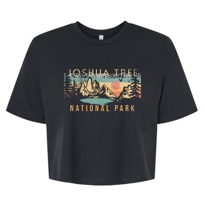 Joshua Tree National Park Bella+Canvas Jersey Crop Tee