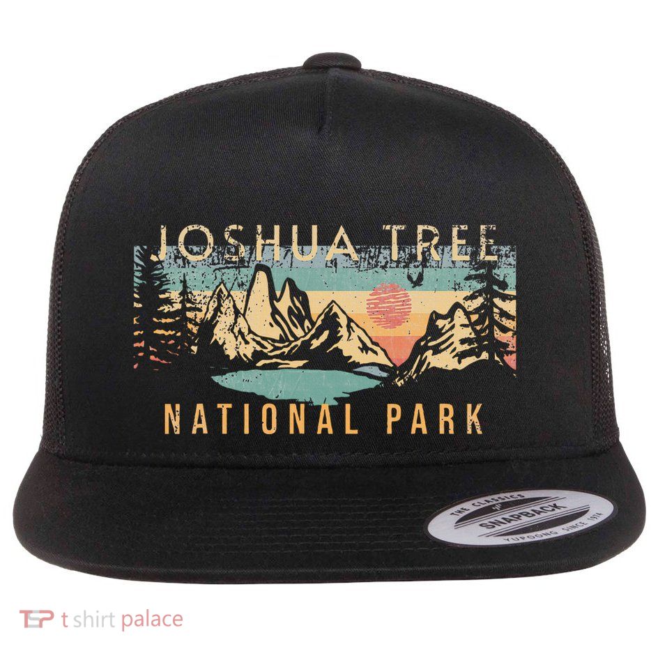Joshua Tree National Park Flat Bill Trucker Hat