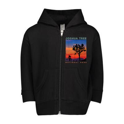 Joshua Tree National Park Toddler Zip Fleece Hoodie