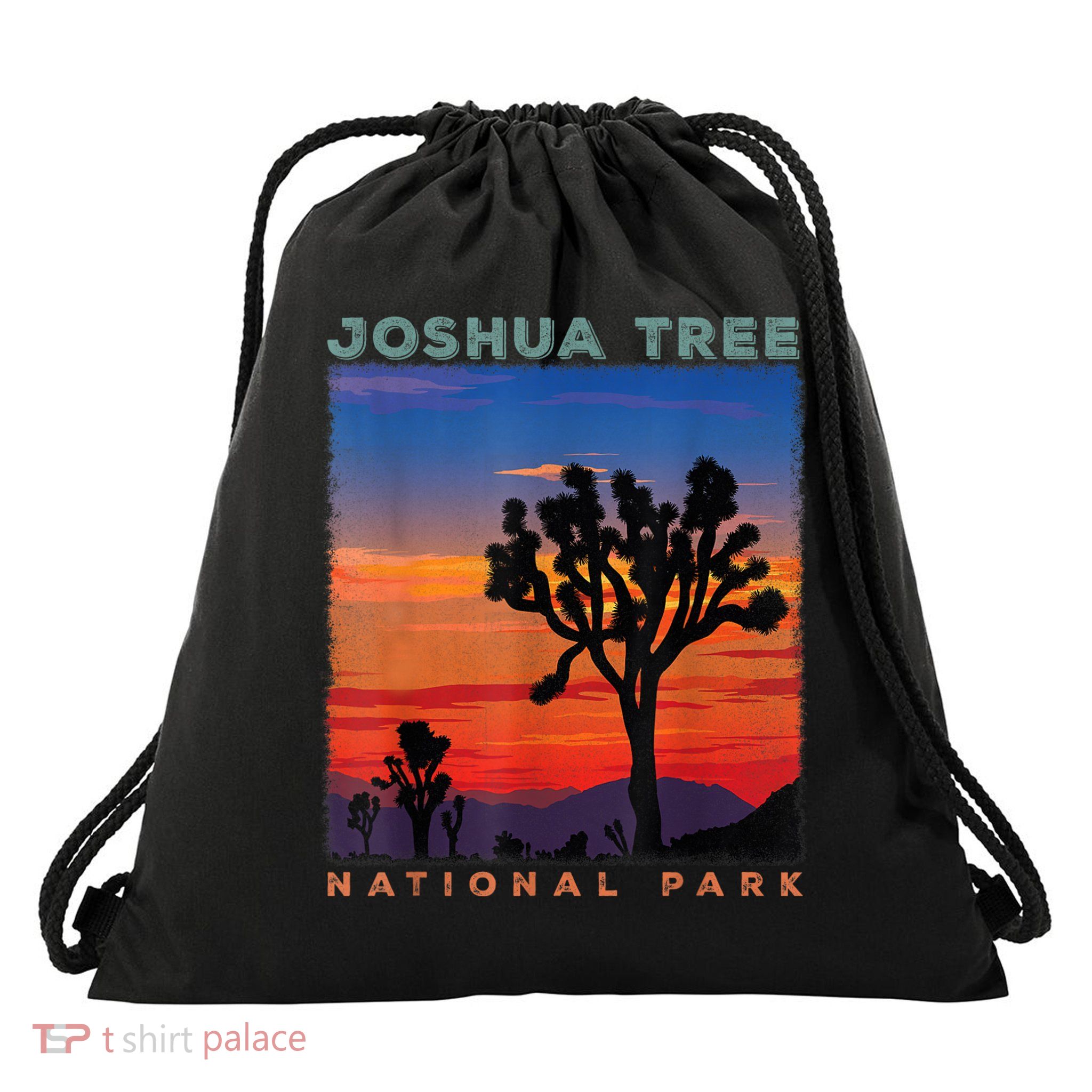 Joshua Tree National Park Drawstring Bag