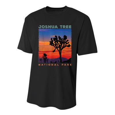 Joshua Tree National Park Youth Performance Sprint T-Shirt