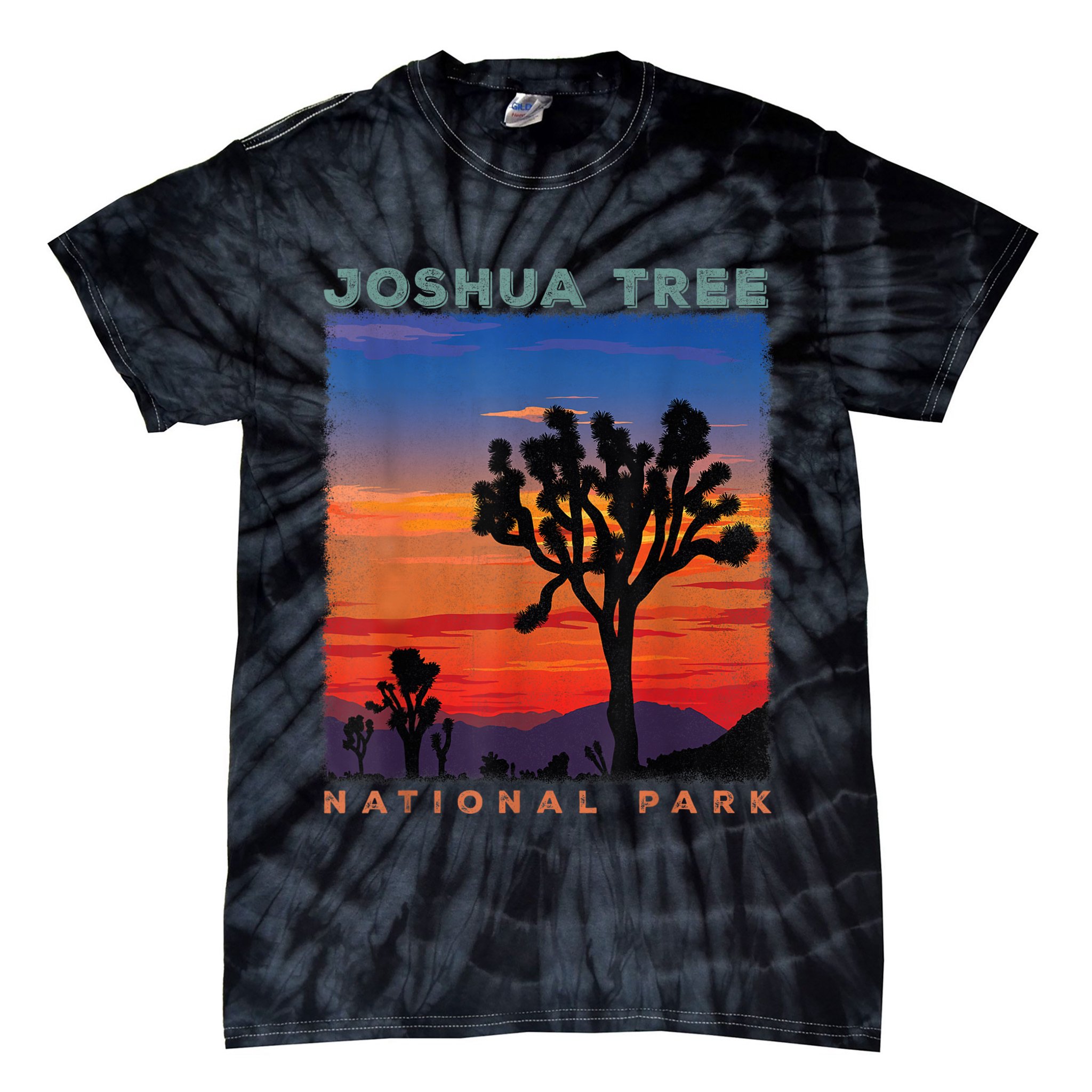 Joshua Tree National Park Tie-Dye T-Shirt