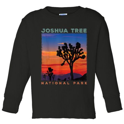 Joshua Tree National Park Toddler Long Sleeve Shirt