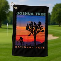 Joshua Tree National Park Golf Towel