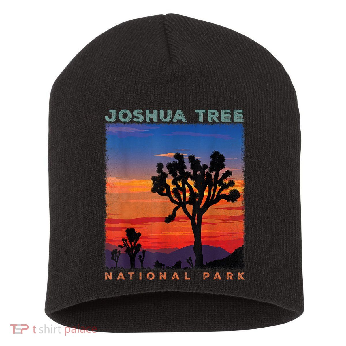 Joshua Tree National Park Short Acrylic Beanie