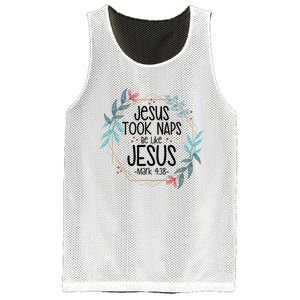 Jesus Took Naps Be Like Jesus Mesh Reversible Basketball Jersey Tank