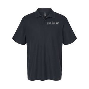 Jesus took naps be like Jesus Mark 438 Funny Christian Softstyle Adult Sport Polo