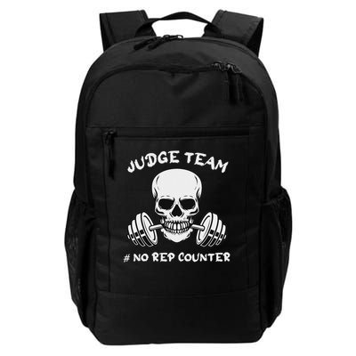 Judge Team No Rep Counter Games Wod Workout Daily Commute Backpack