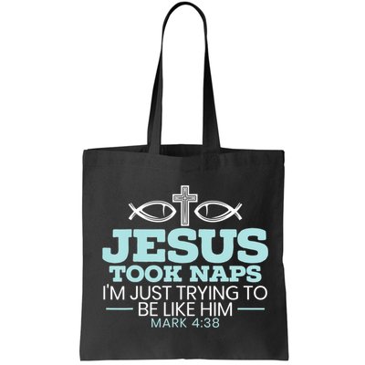 Jesus Took Naps Religious Pastor Bible Scripture Christian Bag