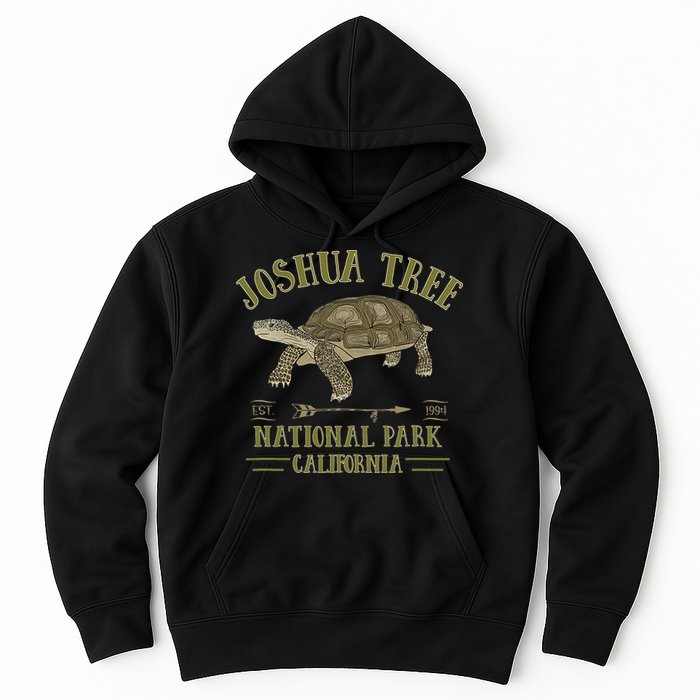 JOSHUA TREE NATIONAL PARK California Desert Turtle Tortoise Hoodie