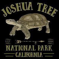 JOSHUA TREE NATIONAL PARK California Desert Turtle Tortoise Button