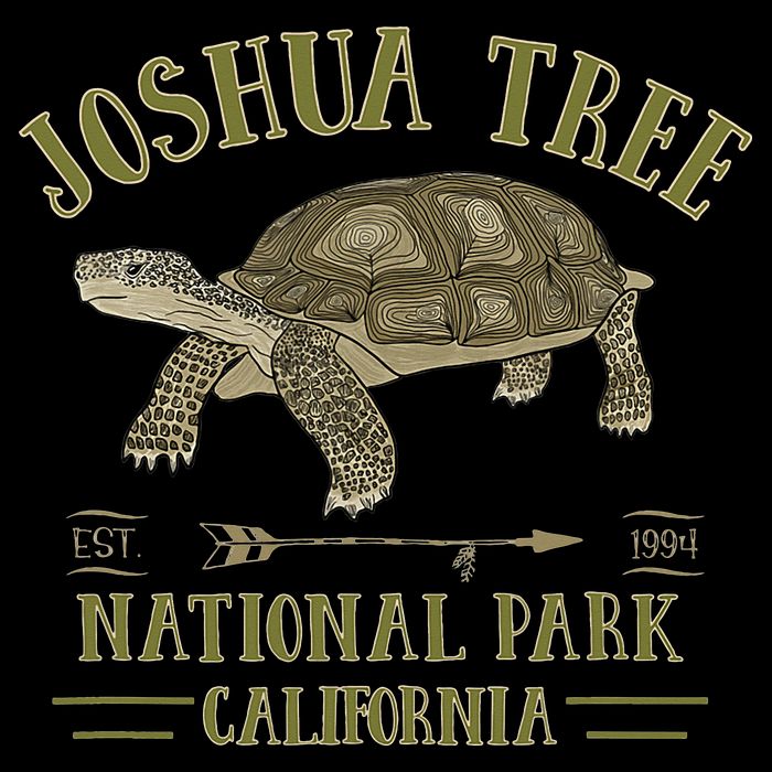 JOSHUA TREE NATIONAL PARK California Desert Turtle Tortoise Button