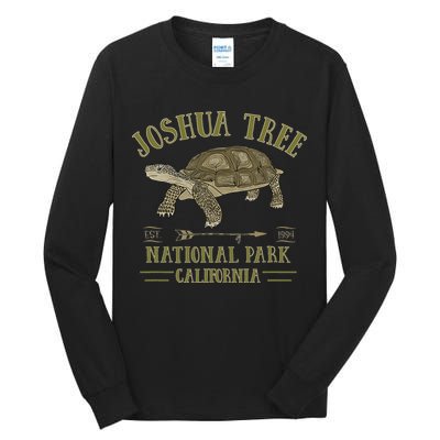 JOSHUA TREE NATIONAL PARK California Desert Turtle Tortoise Tall Long Sleeve T-Shirt