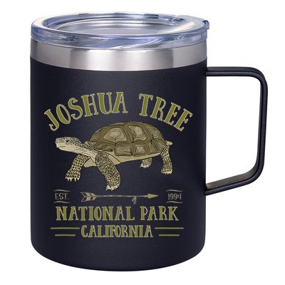 JOSHUA TREE NATIONAL PARK California Desert Turtle Tortoise 12oz Stainless Steel Coffee Mug