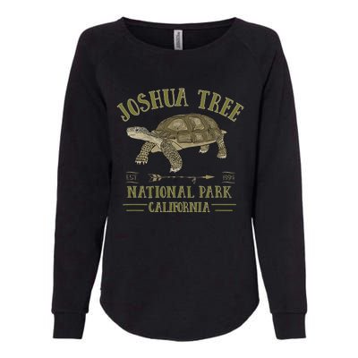 JOSHUA TREE NATIONAL PARK California Desert Turtle Tortoise Womens California Wash Sweatshirt