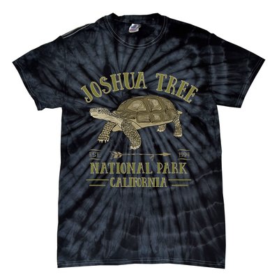 JOSHUA TREE NATIONAL PARK California Desert Turtle Tortoise Tie-Dye T-Shirt