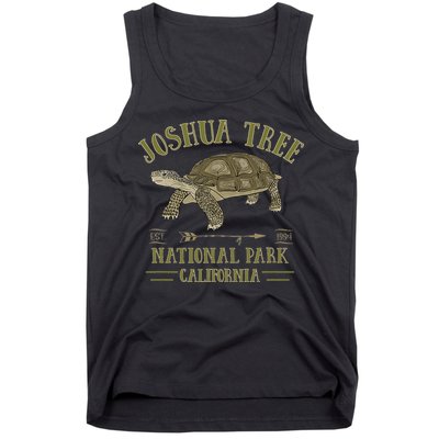 JOSHUA TREE NATIONAL PARK California Desert Turtle Tortoise Tank Top