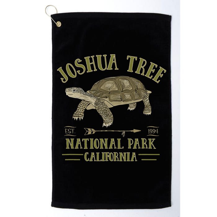 JOSHUA TREE NATIONAL PARK California Desert Turtle Tortoise Golf Towel