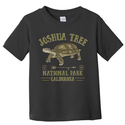 JOSHUA TREE NATIONAL PARK California Desert Turtle Tortoise Toddler T-Shirt
