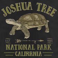 JOSHUA TREE NATIONAL PARK California Desert Turtle Tortoise Microfiber Hand Towel
