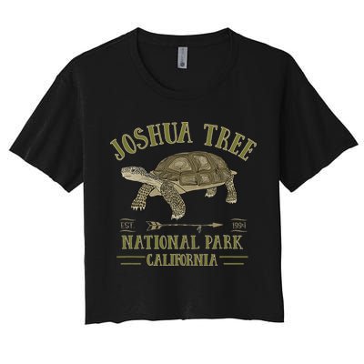 JOSHUA TREE NATIONAL PARK California Desert Turtle Tortoise Crop Top