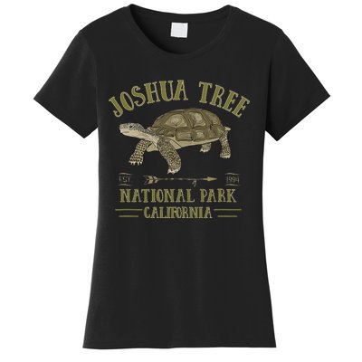 JOSHUA TREE NATIONAL PARK California Desert Turtle Tortoise Women's T-Shirt