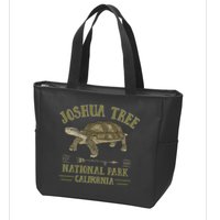 JOSHUA TREE NATIONAL PARK California Desert Turtle Tortoise Zip Tote Bag