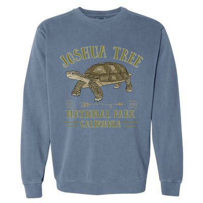 JOSHUA TREE NATIONAL PARK California Desert Turtle Tortoise Garment-Dyed Sweatshirt