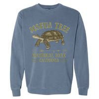 JOSHUA TREE NATIONAL PARK California Desert Turtle Tortoise Garment-Dyed Sweatshirt