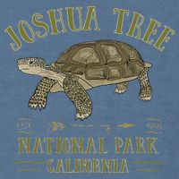 JOSHUA TREE NATIONAL PARK California Desert Turtle Tortoise Garment-Dyed Sweatshirt