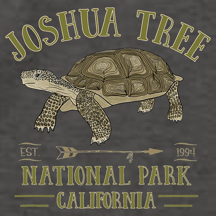 JOSHUA TREE NATIONAL PARK California Desert Turtle Tortoise Vector Backpack