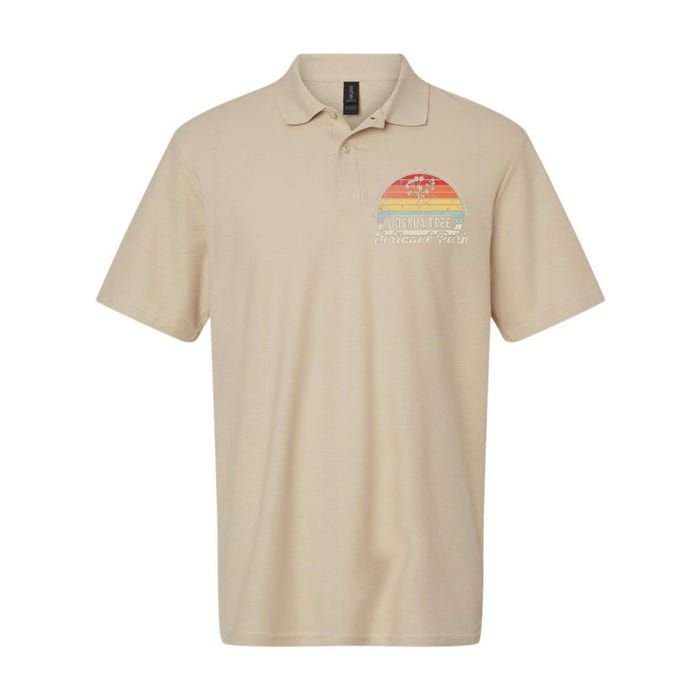 Joshua Tree National Park Vintage Retro Softstyle Adult Sport Polo