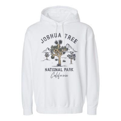 Joshua Tree National Park Vintage Garment-Dyed Fleece Hoodie