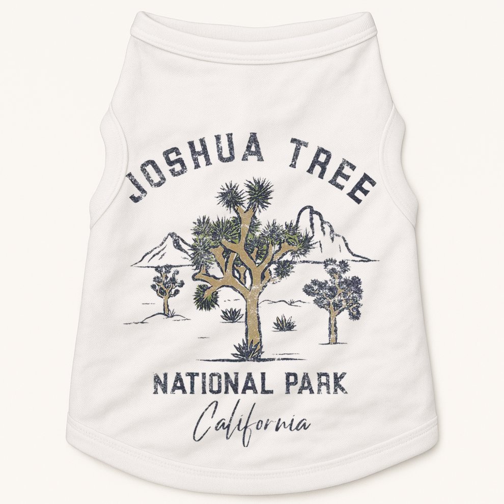 Joshua Tree National Park Vintage Doggie Tank