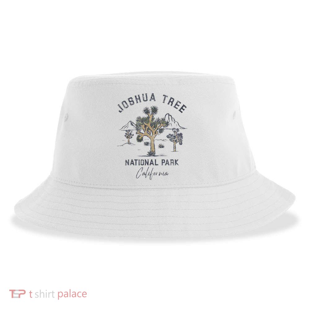 Joshua Tree National Park Vintage Sustainable Bucket Hat