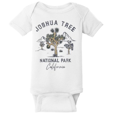 Joshua Tree National Park Vintage Baby Bodysuit