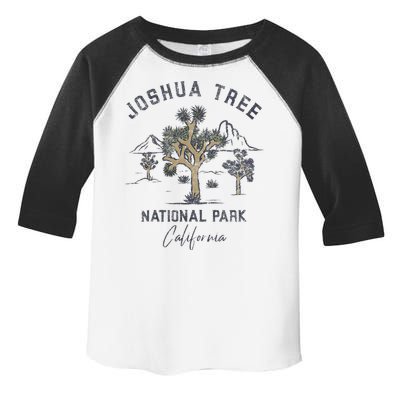 Joshua Tree National Park Vintage Toddler Fine Jersey T-Shirt
