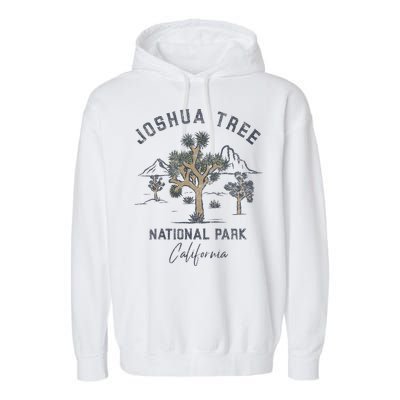 Joshua Tree National Park Vintage Garment-Dyed Fleece Hoodie