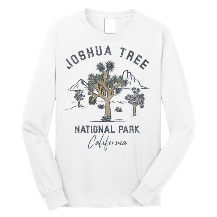 Joshua Tree National Park Vintage Long Sleeve Shirt