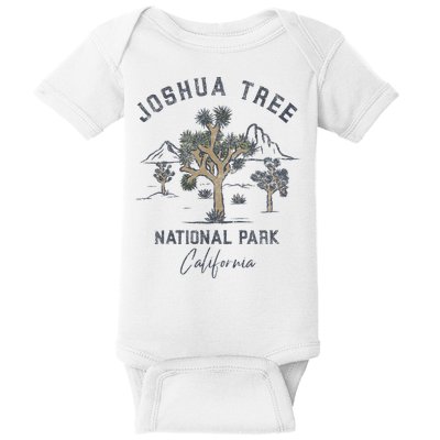 Joshua Tree National Park Vintage Baby Bodysuit