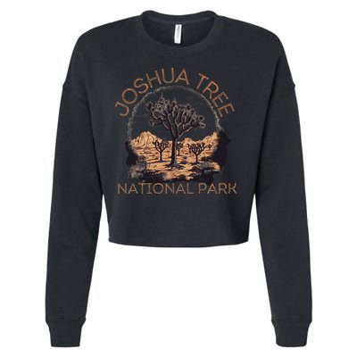 Joshua Tree National Park Cropped Pullover Crew