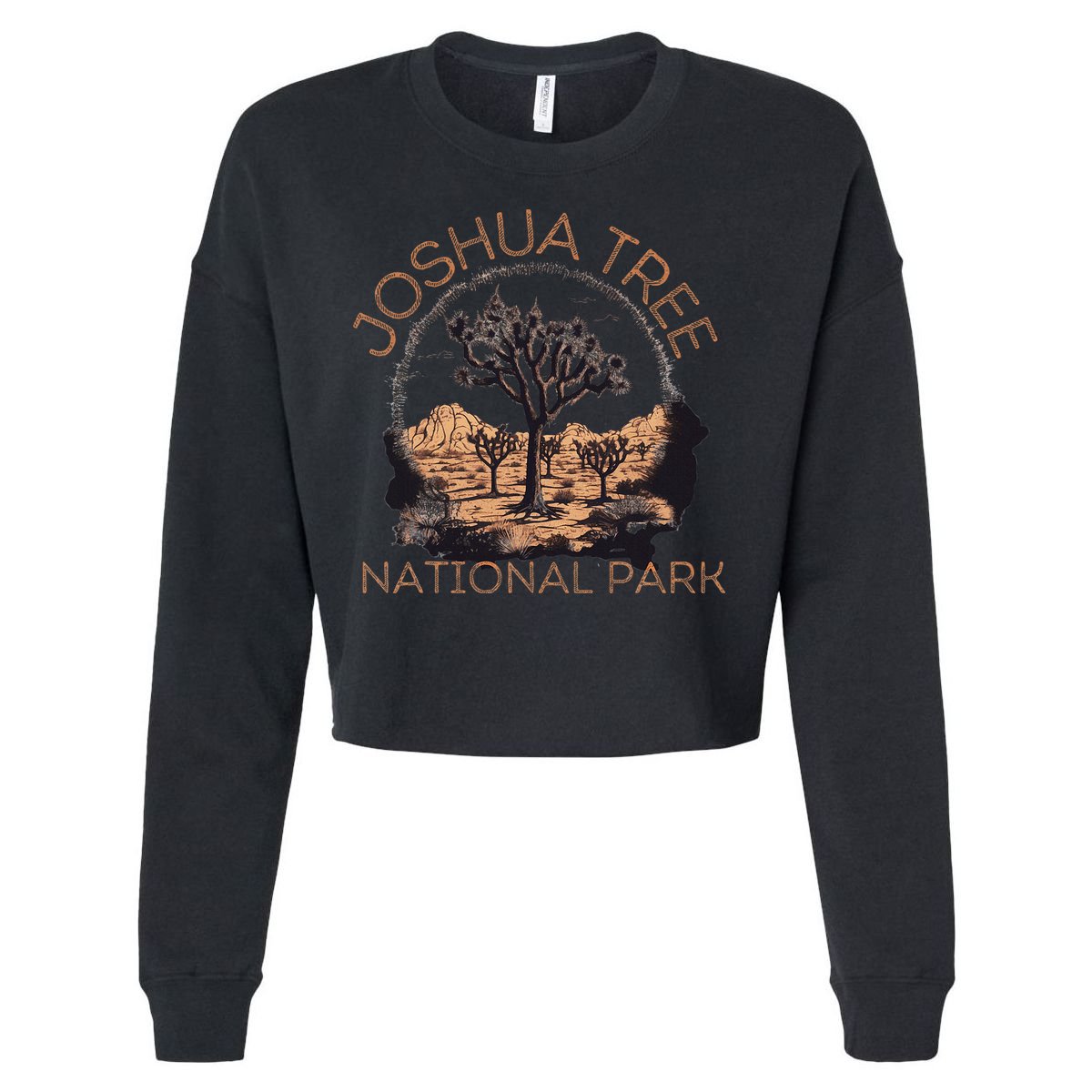 Joshua Tree National Park Cropped Pullover Crew