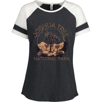 Joshua Tree National Park Enza Ladies Jersey Colorblock Tee