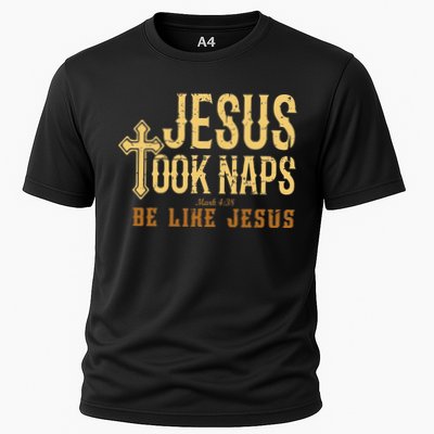 Jesus Took Naps Mark 438 Christian Vintage Faith Performance Shirt